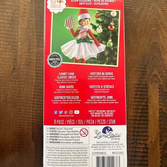 NIB Elf On The Shelf Dress - Picture 2 of 2